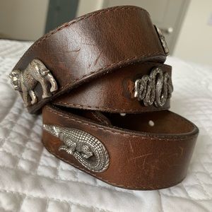 Vintage Brighton Leather Belt